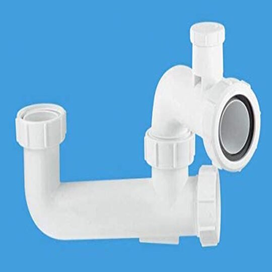 SM10EV McAlpine 1 1/2" AntiVac Bath Trap zyberltd