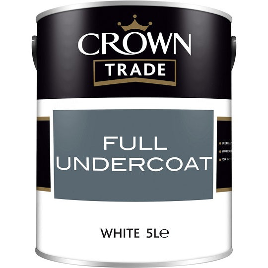 Crown Trade Undercoat White 5L zyberltd
