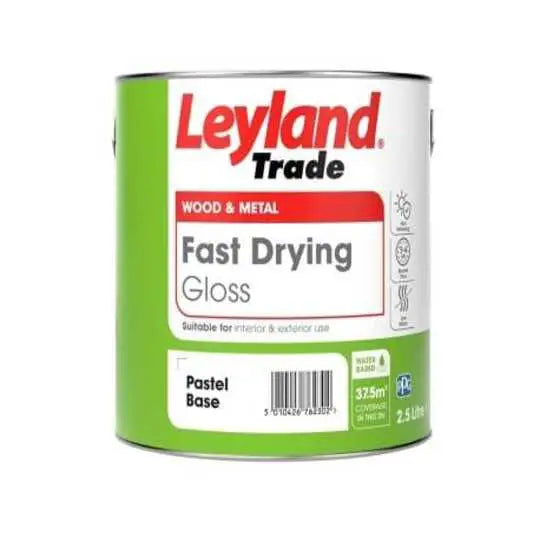Leyland Fast Drying Gloss Pastel Base 2.5L zyberltd