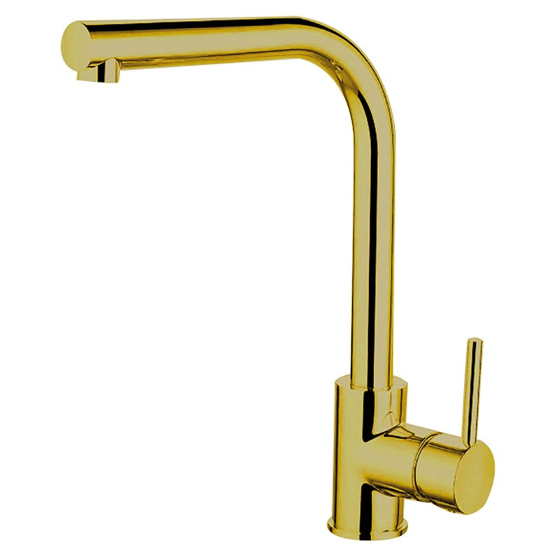 TK003BG Adria Single Lever Kitchen Mixer Gold zyberltd