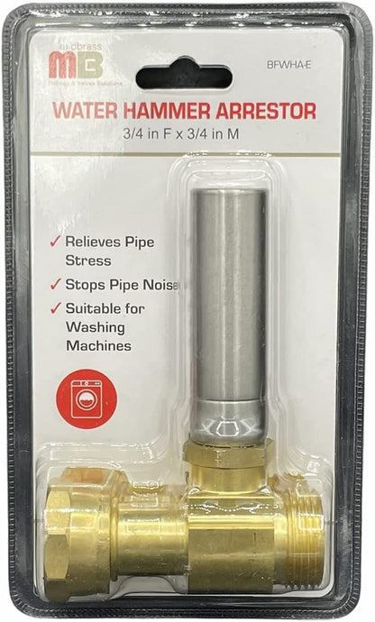 MIDBRASS WATER HAMMER ARRESTOR 3/4" BSP