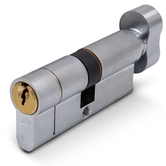 Versa euro key & turn 90mm NP