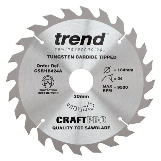 CRAFT SAW BLADE 184MM X 24T X 30