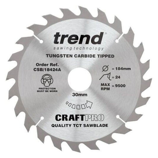 CRAFT SAW BLADE 184MM X 24T X 30