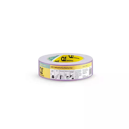 Q1® Delicate Surface Masking Tape 25mm x 50m