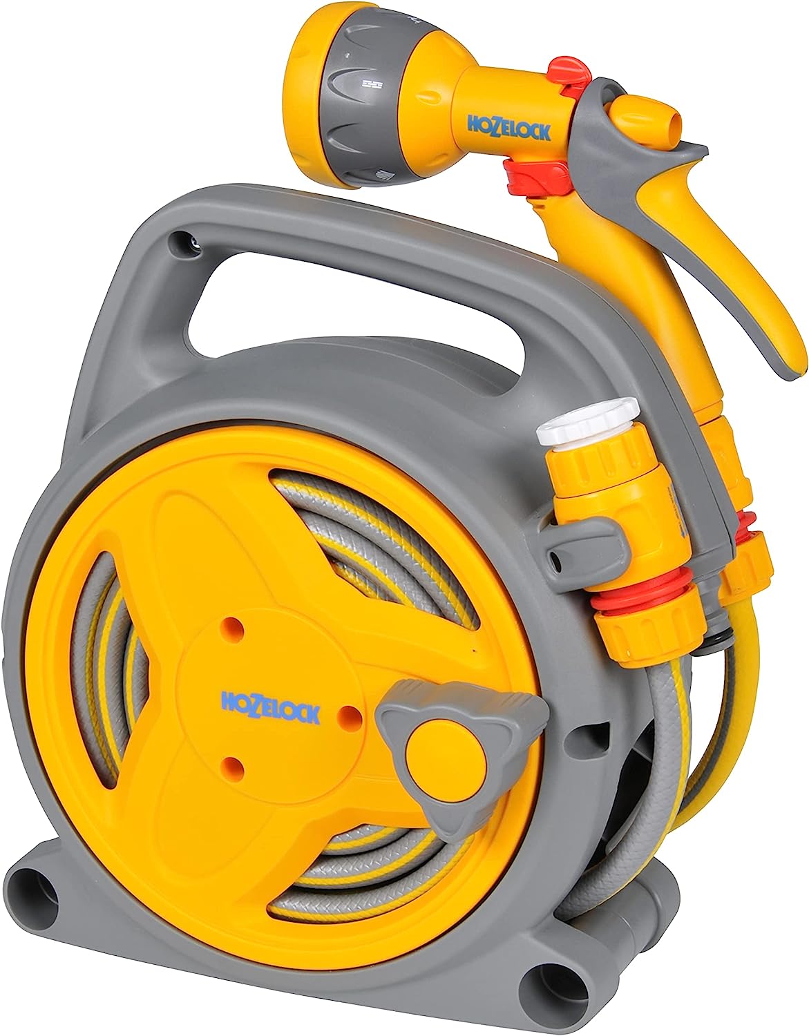 HozeLock PicoReel 10m + Gun + Fitting
