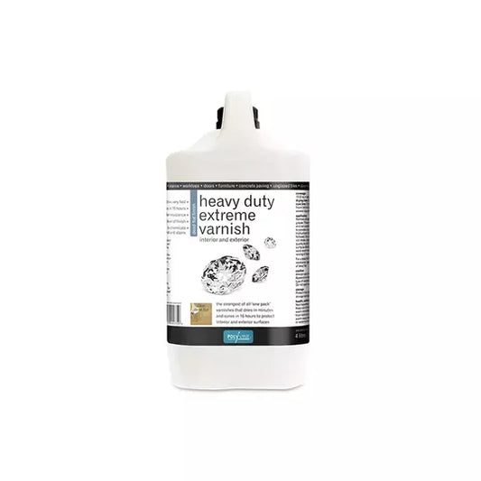 Polyvine Heavy Duty Extreme Varnish Dead Flat 4L