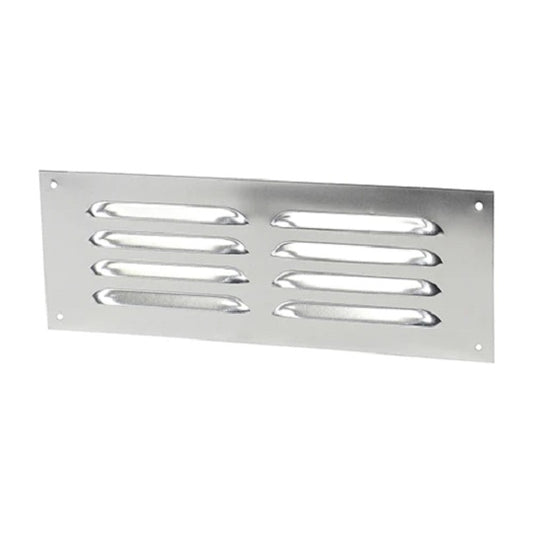 Vent-Louvred Aluminium 9x3"Silver