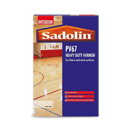 Sadolin PV67 Heavy Duty Varnish Gloss Clear 5L