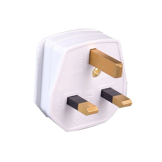 White Plug 13amp
