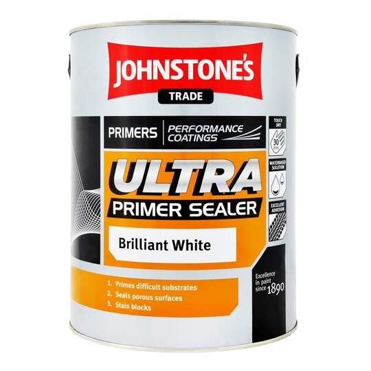 Johnstone's Ultra Primer Sealer Brilliant White 5L