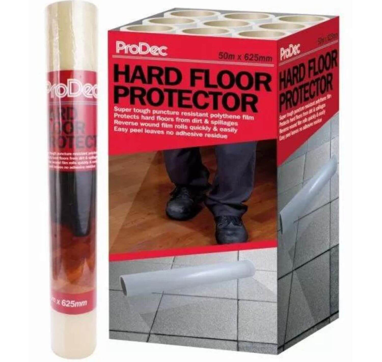 Roll Hard Floor Protector 50m x 625mm