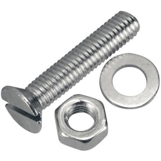 Machine Screws/Nut/Wash M5x50mm (8pc)