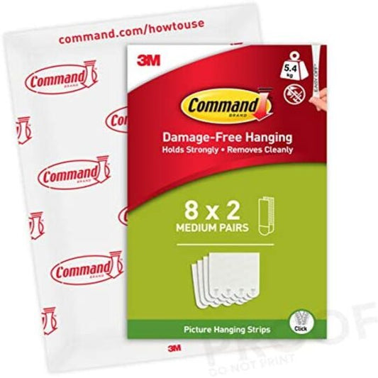Command SM+Med Hand Strips