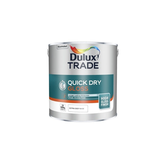 Dulux Trade Quick Dry Gloss Extra Deep Base 2.5L