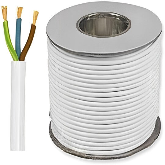 Time 3183Y White 3-Core 50M