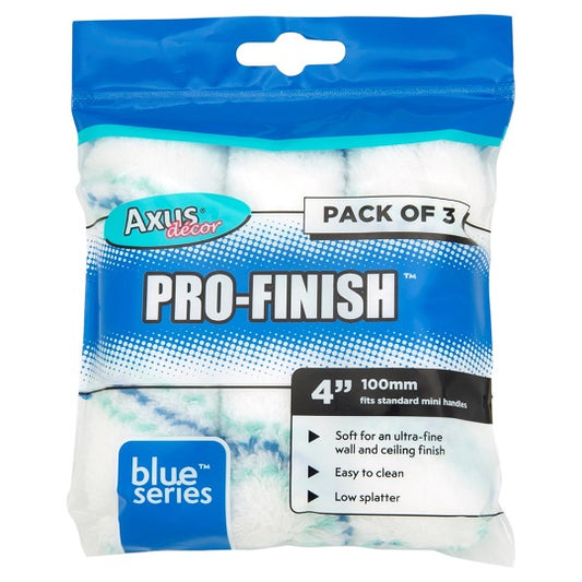 PRO FINISH MINI ROLLER (BLUE SERIES) 4 /100MM, PAC