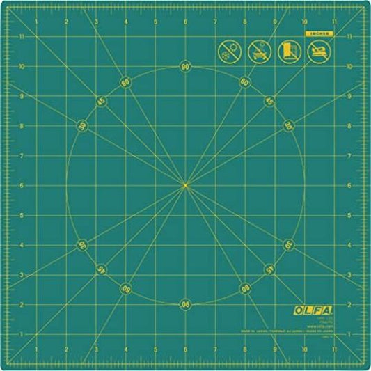 Self-Healing Rotating 12" Square Cutting Mat