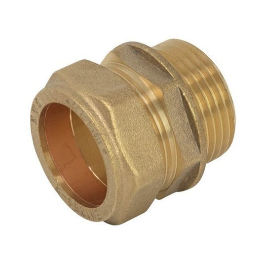 COSAM-22E Compression Straight 22mm x 3/4" MI