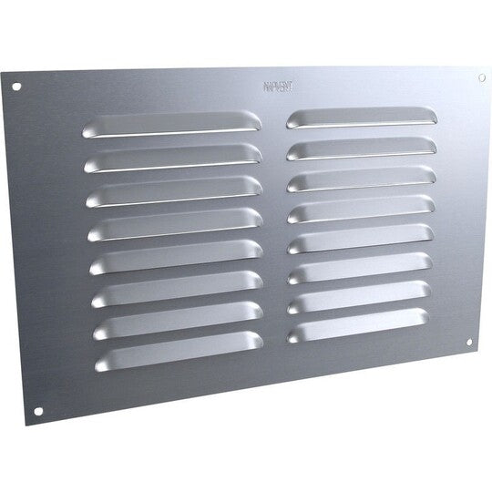 Vent-Louver Aluminium 9x6" Silver