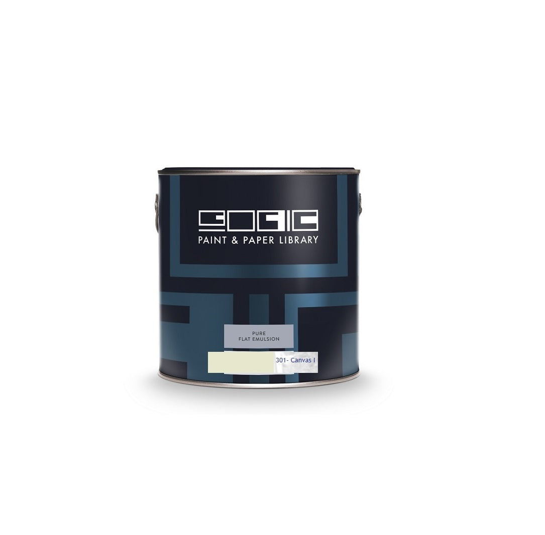 Paint & Paper Library Pure Flat Emulsion,125 ml. Sample Canvas I, H 301