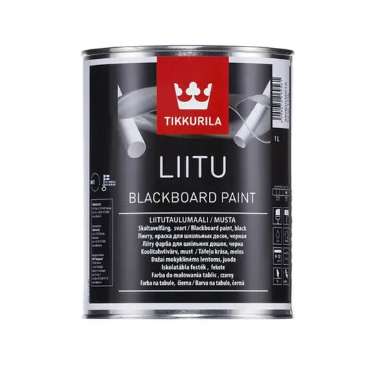Liitu Blackboard Paint - Black1 LTR.