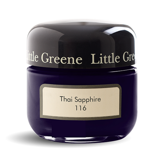 Little Greene Absolute Matt  60 ml. Sample Thai Sapphire 116