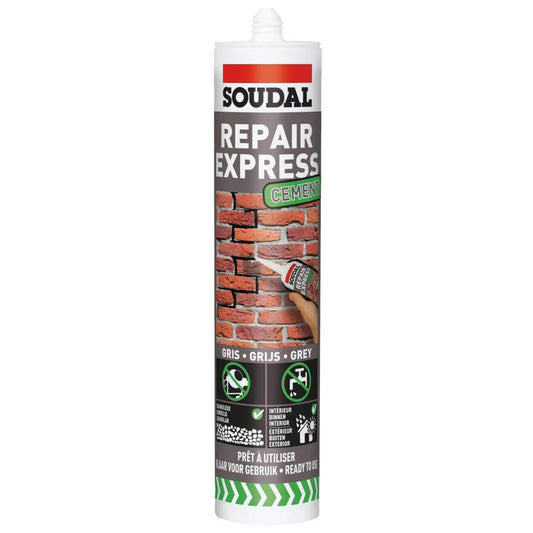 Soudal Repair Cement 290ml - Grey