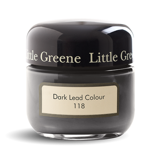 Little Greene Absolute Matt  60 ml. Sample Dark Lead Colour 118