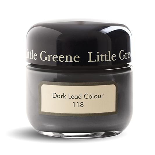 Little Greene Absolute Matt  60 ml. Sample Dark Lead Colour 118
