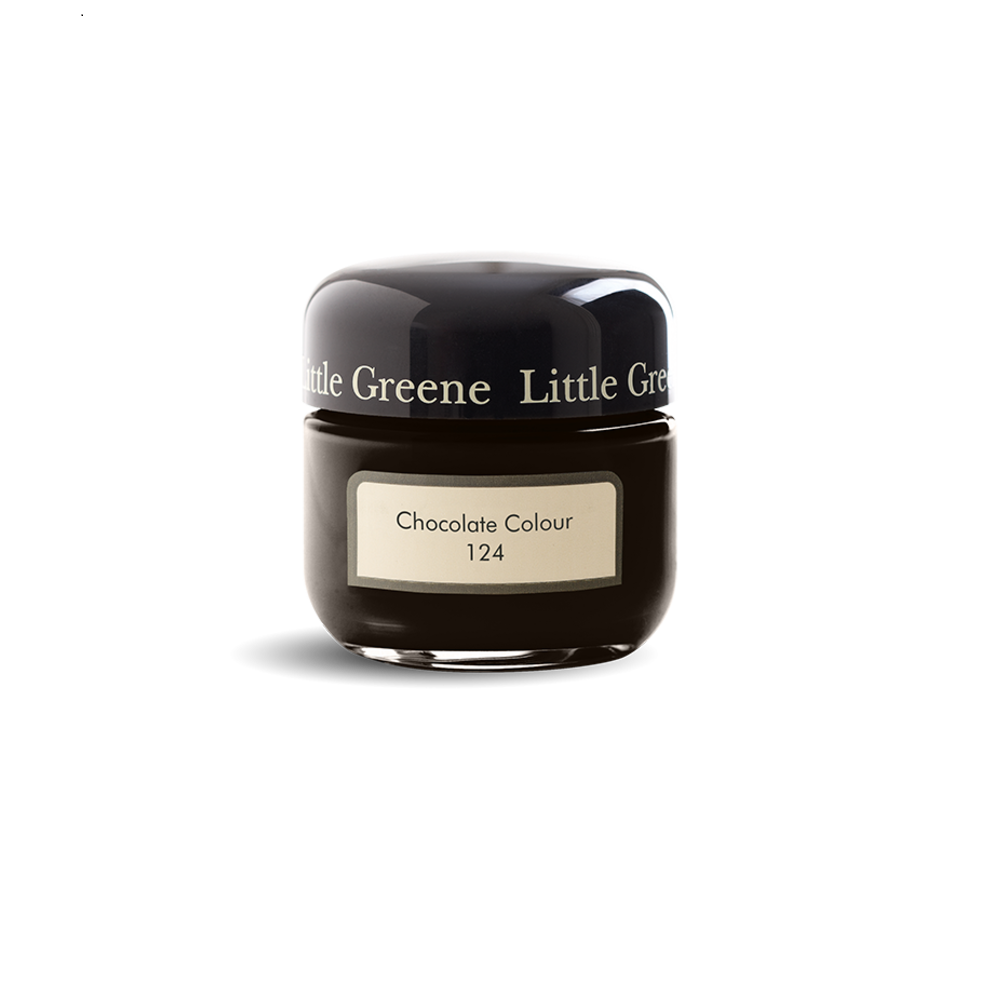 Little Greene Absolute Matt  60 ml. Sample Chocolote Colour 124