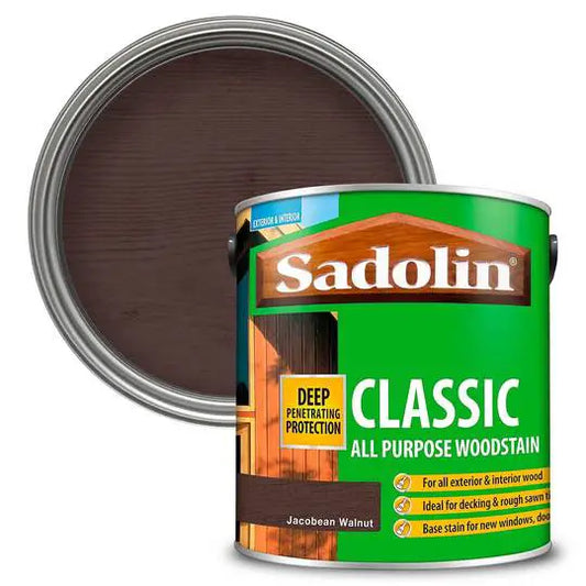 Sadolin Classic Wood Protection 2.5 litre - Jacobean Walnut