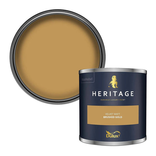 Dulux Heritage Velvet Matt (Tinted) Brushed Gold
