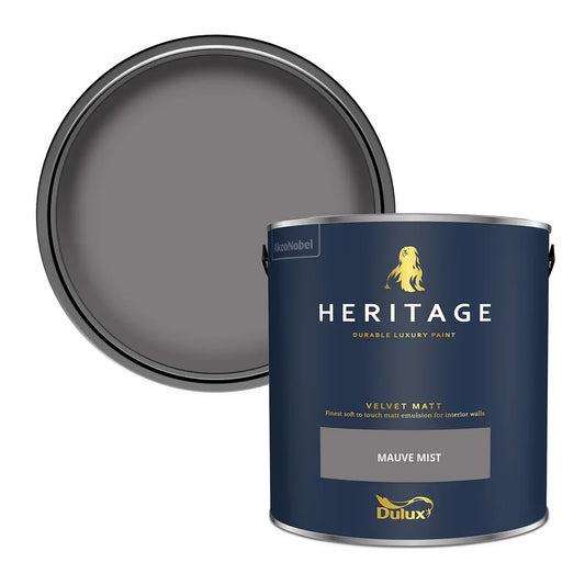 Dulux Heritage Velvet Matt (Tinted) Mauve Mist