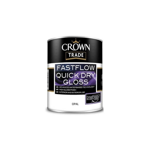 Crown Trade Fastflow Quick Dry Gloss Tint Platinum Light 2.5L