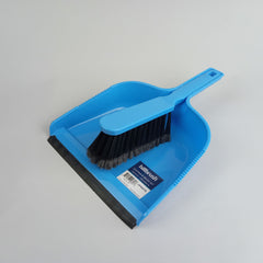 Dustpan & Soft Brush Set Blue