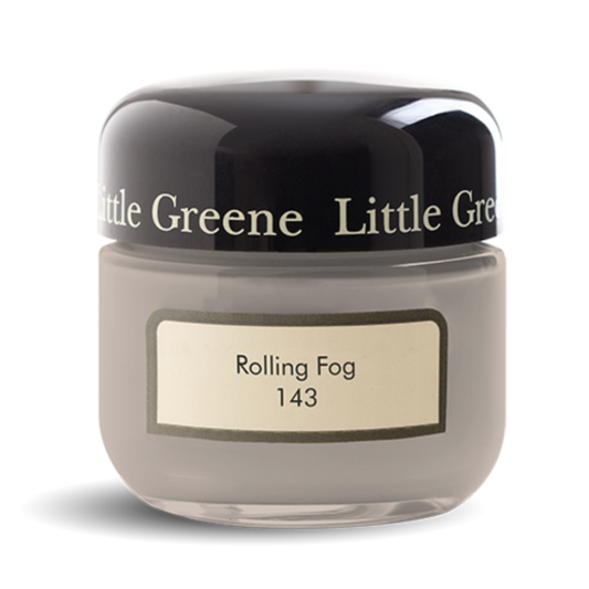 Little Greene Absolute Matt  60 ml. Sample Rolling Fog 143