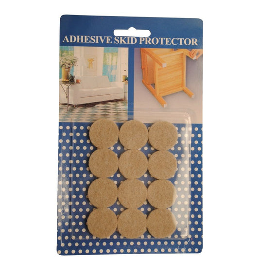 FeltPads 25mmx4mm Card 12pcs