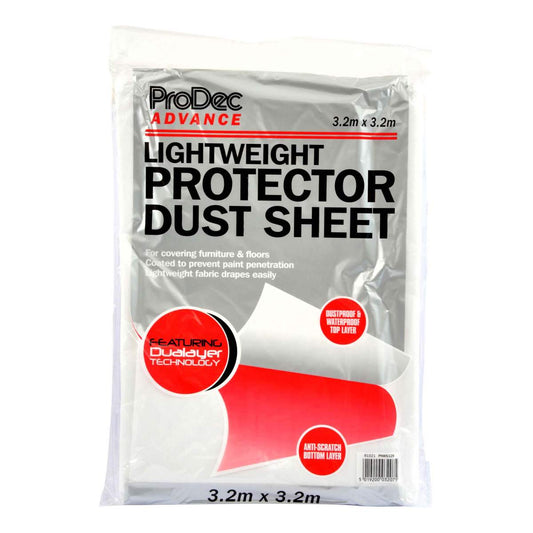 Prodec Light Weight Protector Dust Sheet 3.2m x 3.2m