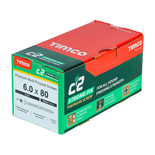 C2 Strong-Fix Yellow 5.0 x 80