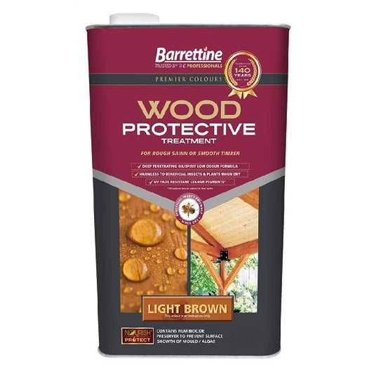 Barrettine 25L Protective Treatment Light Brown