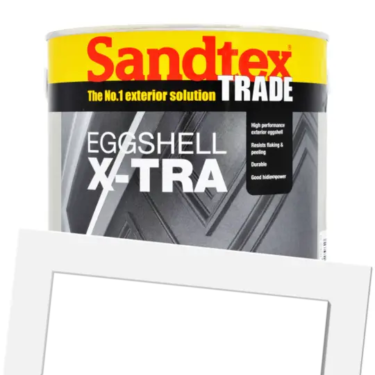 Sandtex Trade Eggshell X-Tra Tint Col 1L