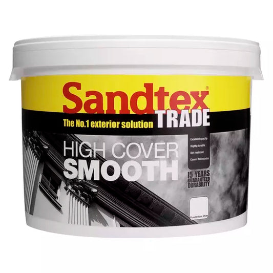Sandtex Trade High Cover Smooth Colour 10L