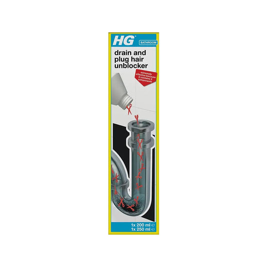 HG Drain And Plug Hair Unblocker 0.45L