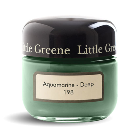 Little Greene Absolute Matt  60 ml. Sample Aquamarine Deep 198