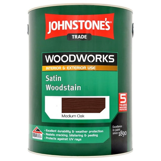 WW  Satin W/Stain Med Oak 5L 5.000 L