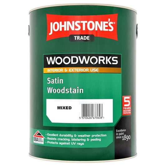 WW  Satin Woodstain Mixed 5L 5.000 L