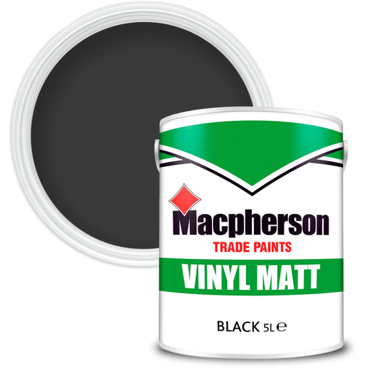 MAC Vinyl Matt Emulsion Black 5L
