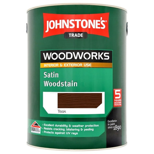 WW W/Stain Satin Teak 5L 5.000 L