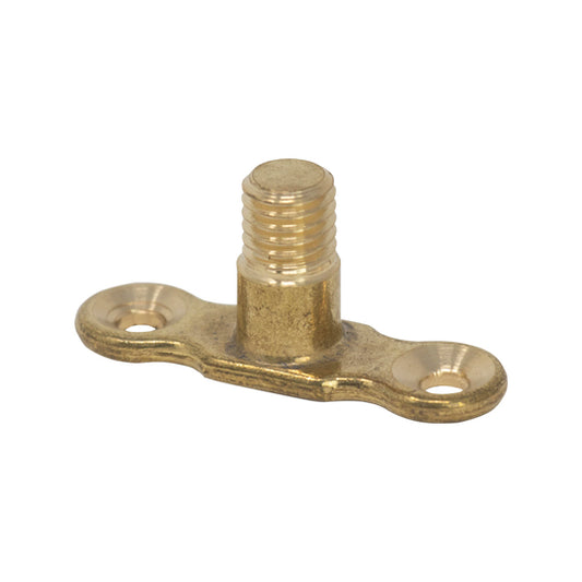CLIPS 10MM BACKPLATE BRASS MI